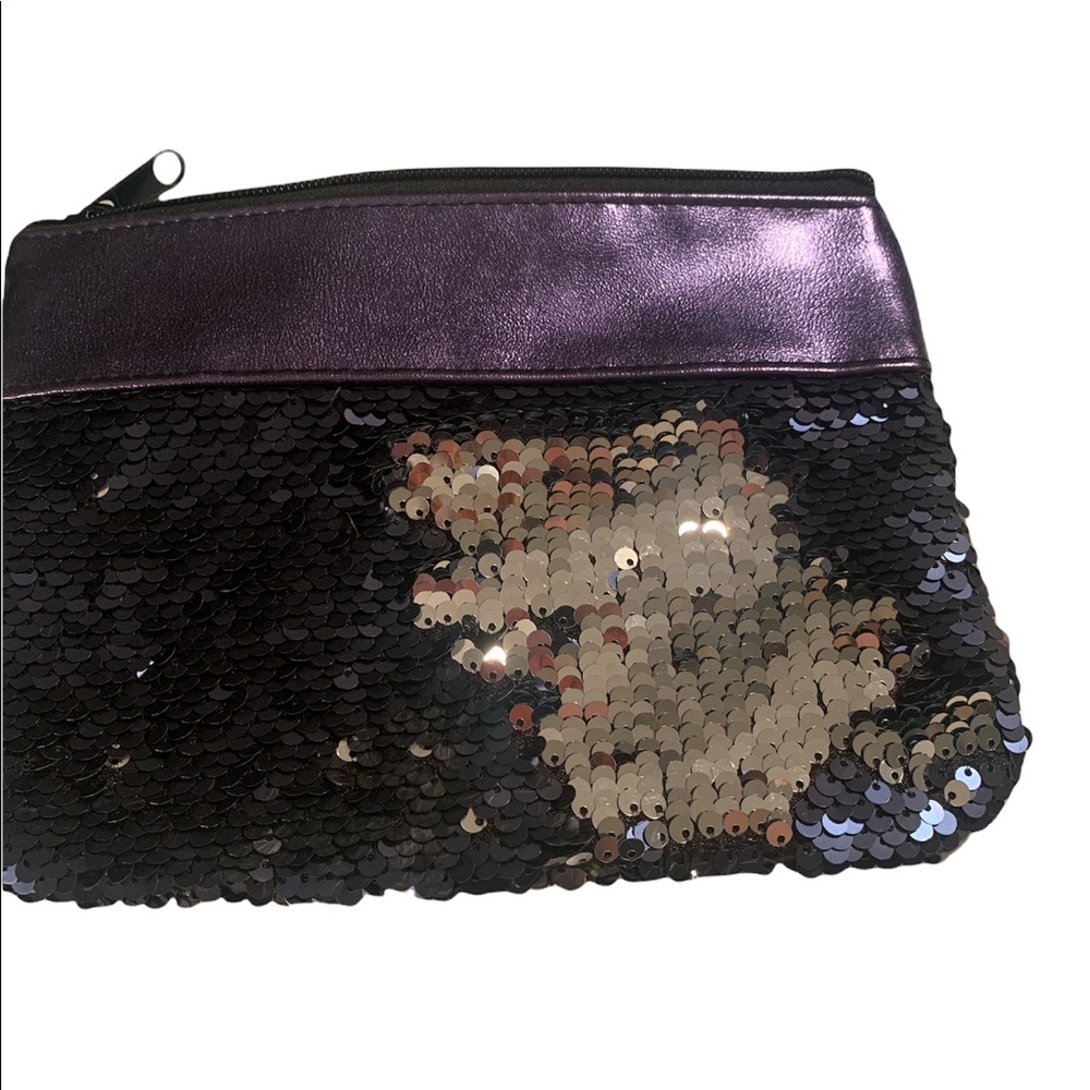 Zipper Pouch w/ reversible sequins